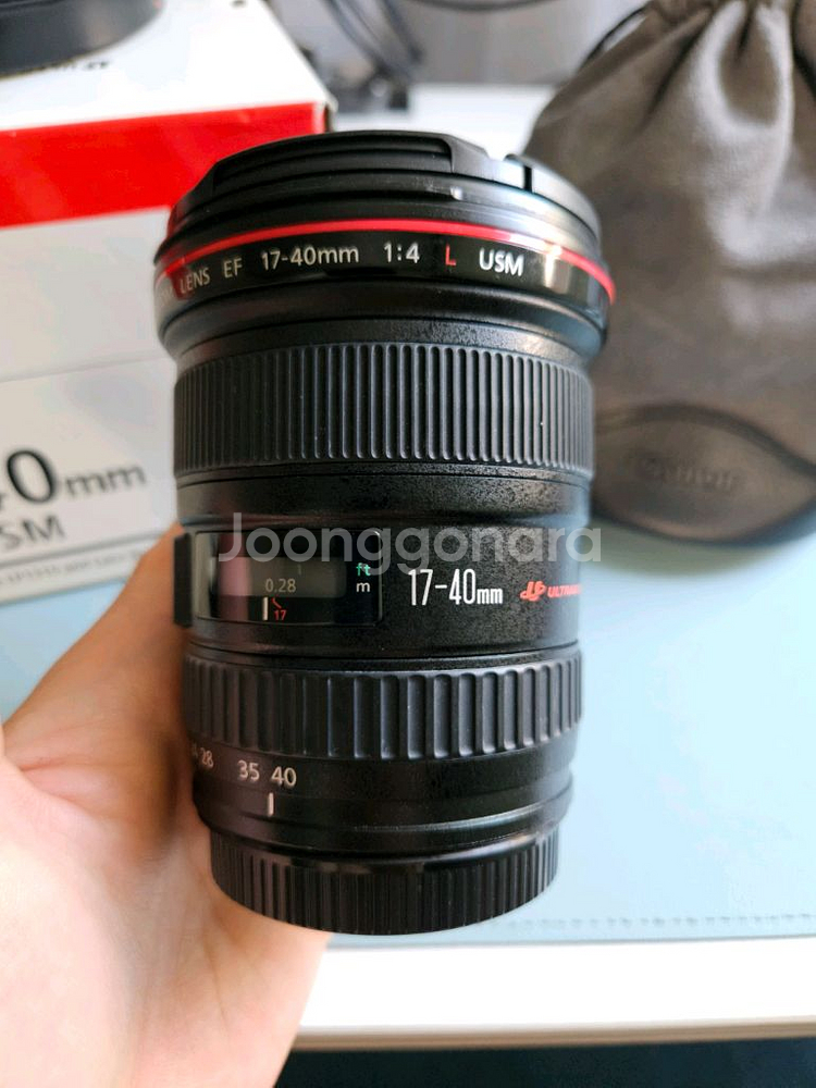 캐논 ef 17-40 f4l--1