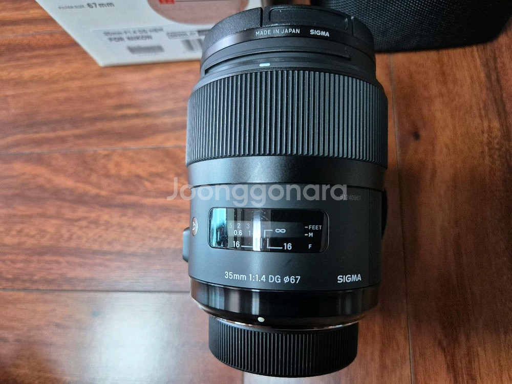 니콘용 시그마 35.4mm 아트 사무식--1