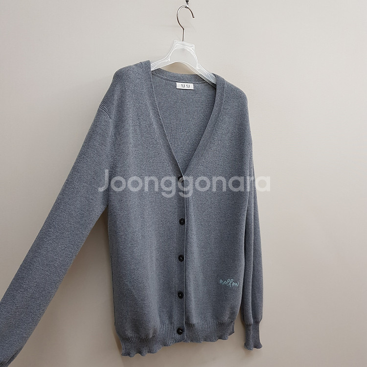 한섬 SJSJ 2021 멜로우 자수 울 가디건--5