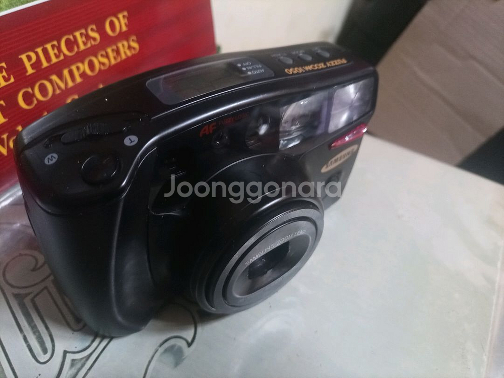 중고 삼성 Fuzzy Zoom Slim 카메라--0