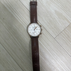 IWC 포르투기저 크로노그래프 화이트 41mm IW37