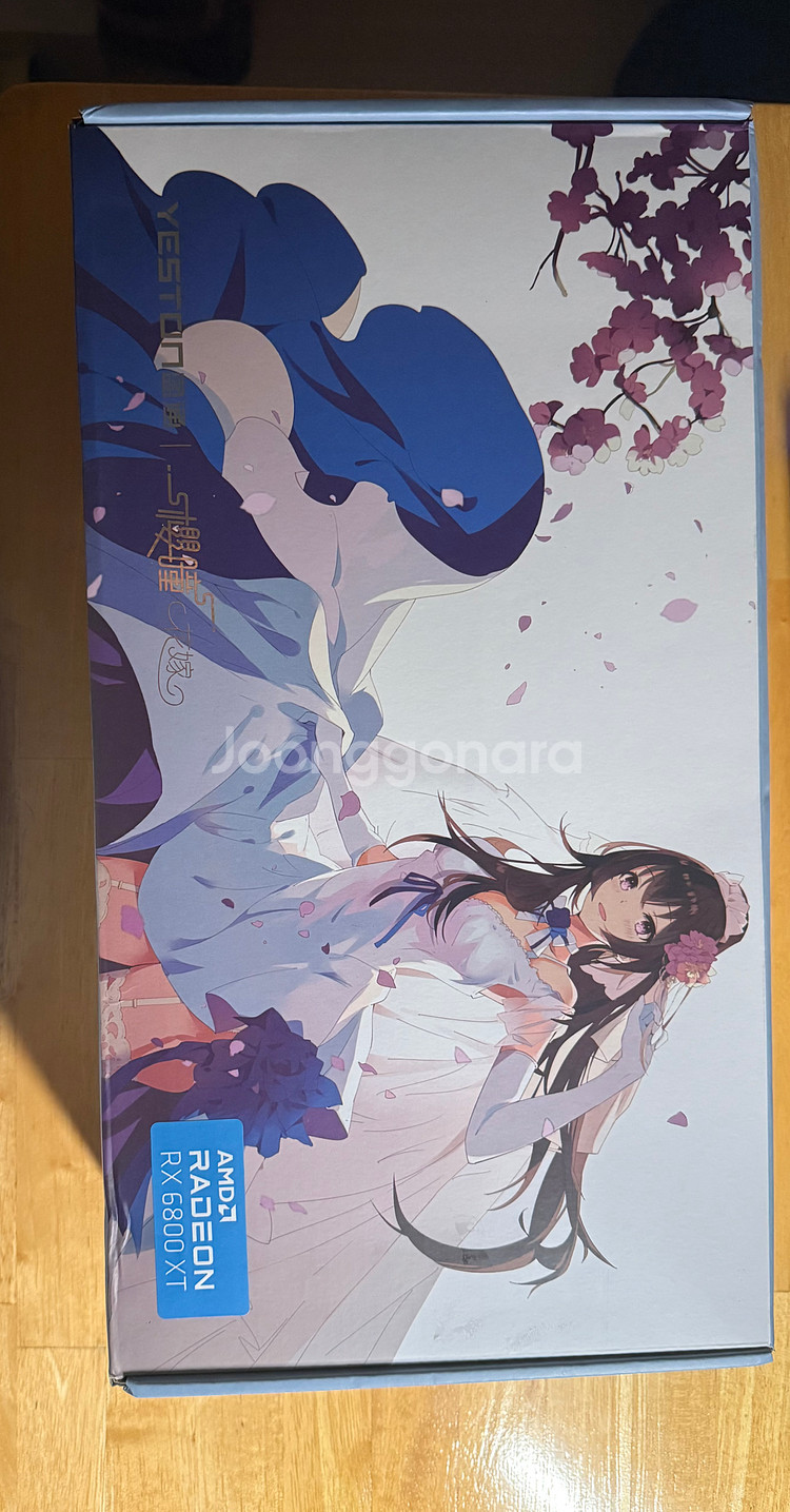 yeston RX 6800xt SAKURA 그래픽카드--1