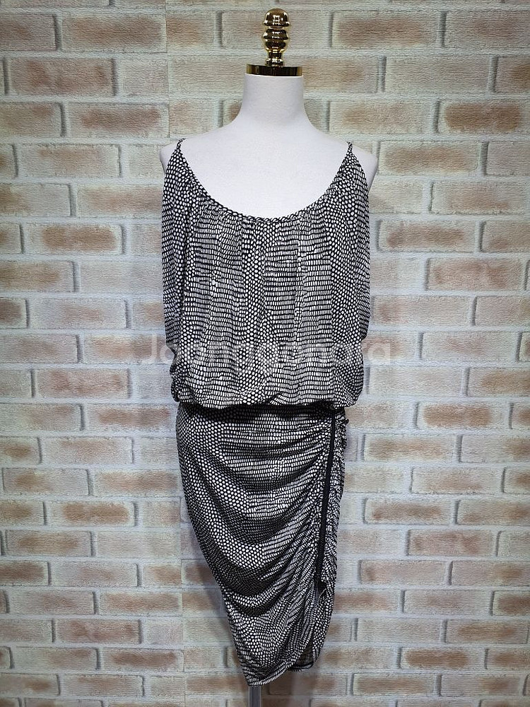 BCBG MAXAZRIA 정품 파이톤 레이온스판원피스M--0