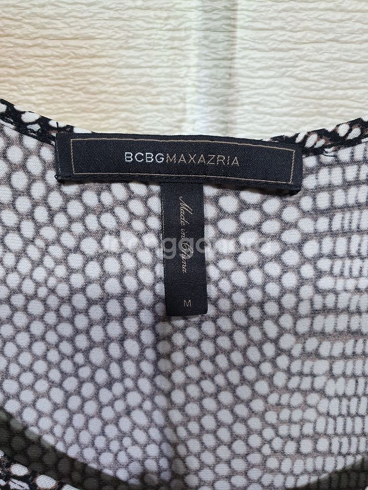 BCBG MAXAZRIA 정품 파이톤 레이온스판원피스M--1