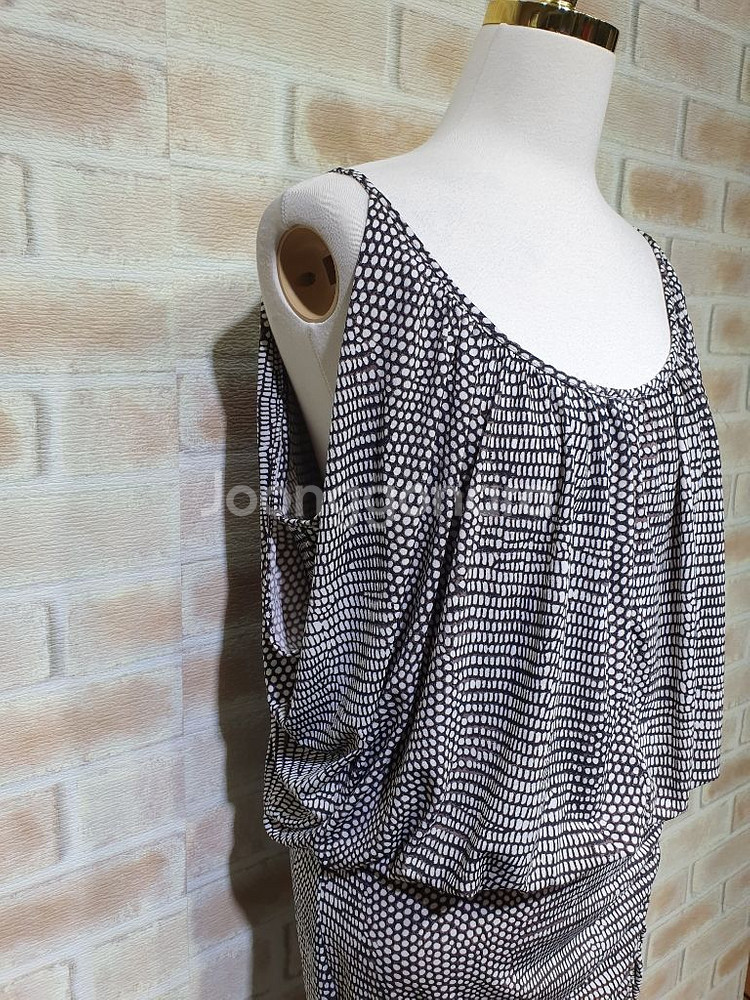 BCBG MAXAZRIA 정품 파이톤 레이온스판원피스M--4