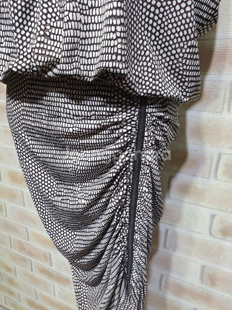 BCBG MAXAZRIA 정품 파이톤 레이온스판원피스M--5