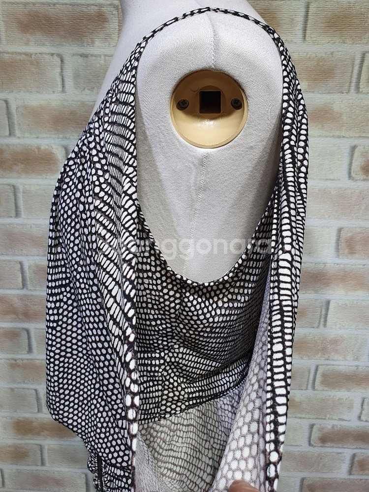 BCBG MAXAZRIA 정품 파이톤 레이온스판원피스M--7