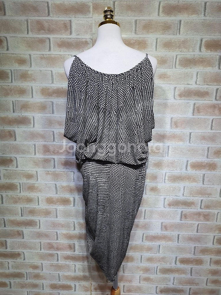 BCBG MAXAZRIA 정품 파이톤 레이온스판원피스M--8