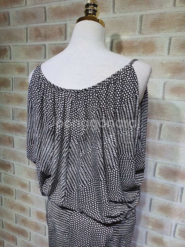 BCBG MAXAZRIA 정품 파이톤 레이온스판원피스M--9
