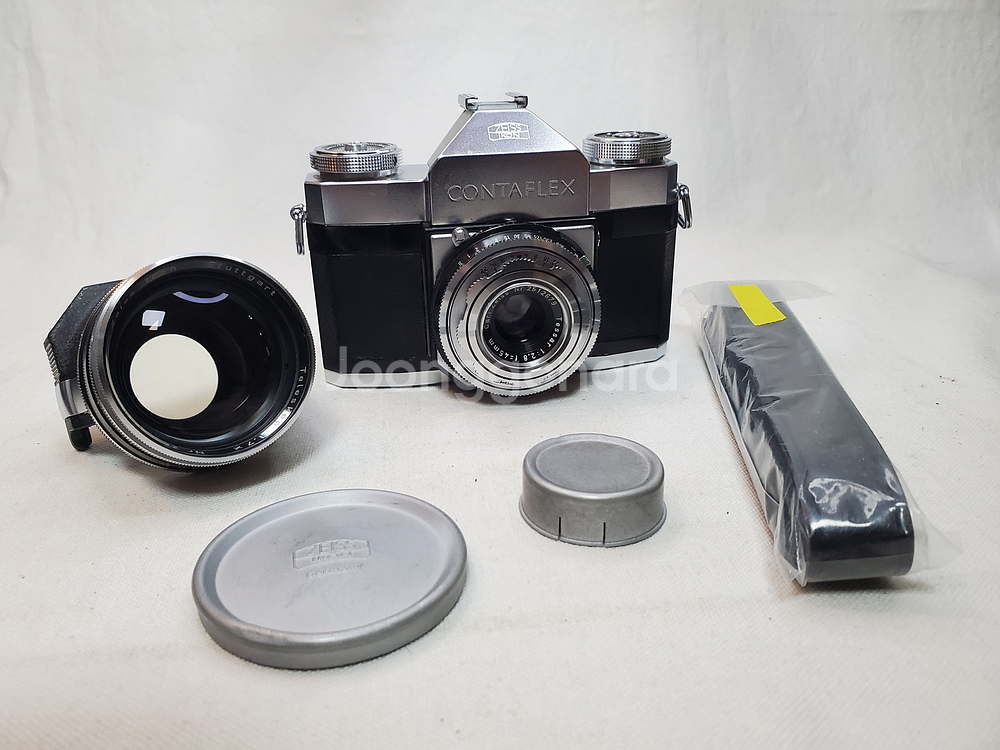 Zeiss Contaflex(I) SLR Camera--0