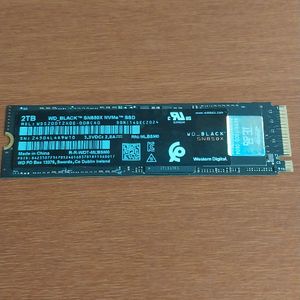 WD BLACK SN850X NVMe M.2SSD2TB
