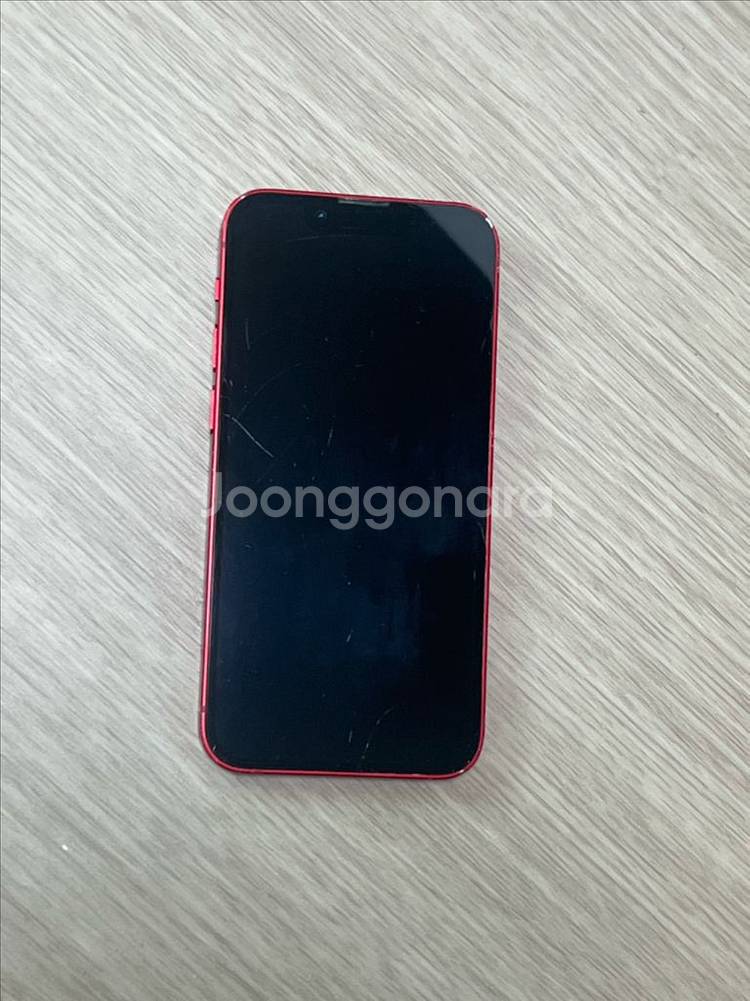 아이폰13미니 128GB 배터리효율89% 레드 i-12--2