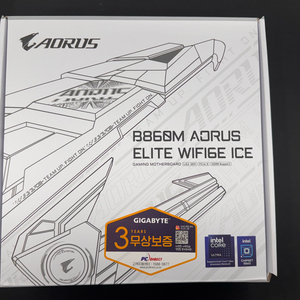 기가바이트 B860M 어로스 엘리트 WIFI6E 아이스