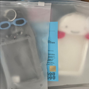 쁘넥도 보넥도 한탯풍 운아기 포카홀더 키링 양도