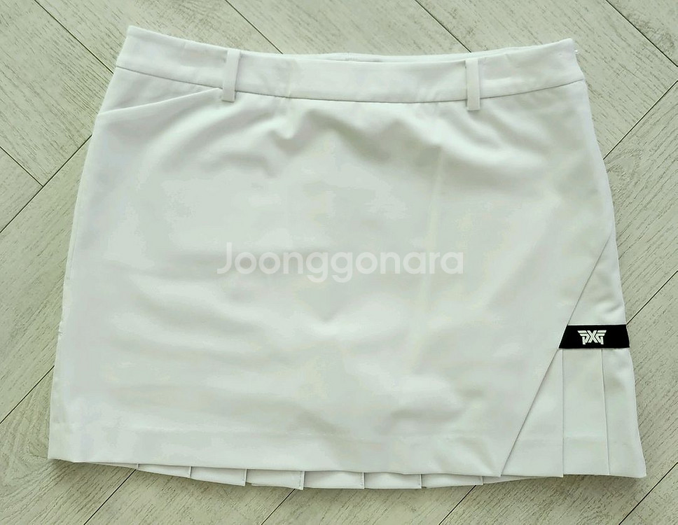 PXG 여성 골프 스커트 흰색 L 정품이에요--0