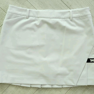 PXG 여성 골프 스커트 흰색 L 정품이에요