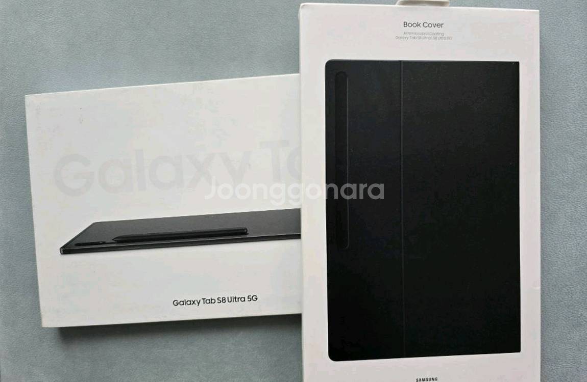 갤럭시 탭 S8 울트라 5G 512Gb 미개봉+북커버--0