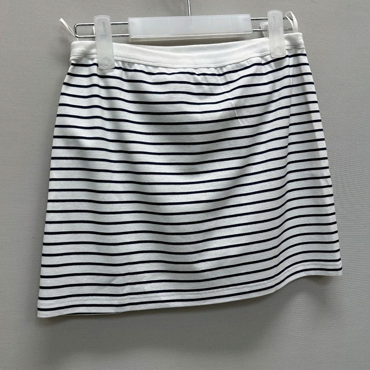 프라다 삼각로고 스트라이프 스커트 ( 25 )--5