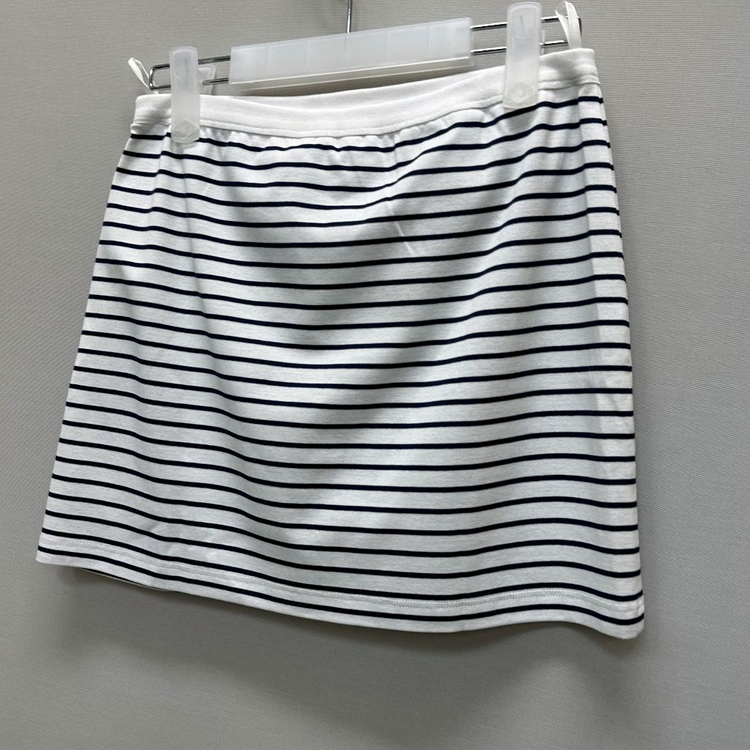 프라다 삼각로고 스트라이프 스커트 ( 25 )--4