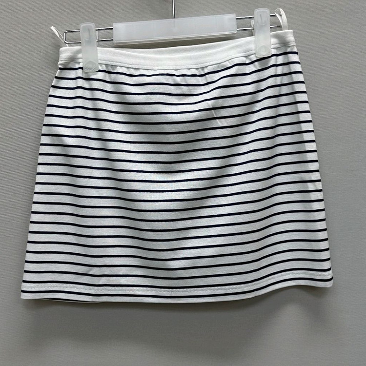 프라다 삼각로고 스트라이프 스커트 ( 25 )--3