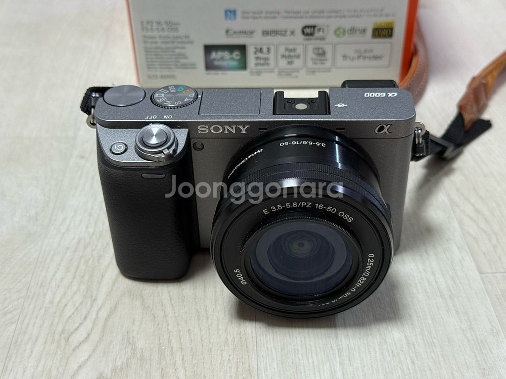 (번들셋) 소니 a6000 미러리스 카메라--1