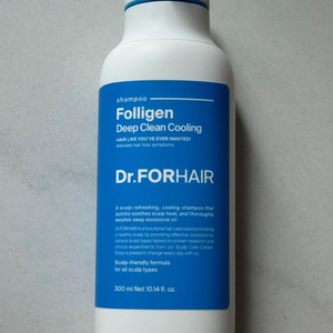 닥터포헤어 쿨링 샴푸 300ml 새상품