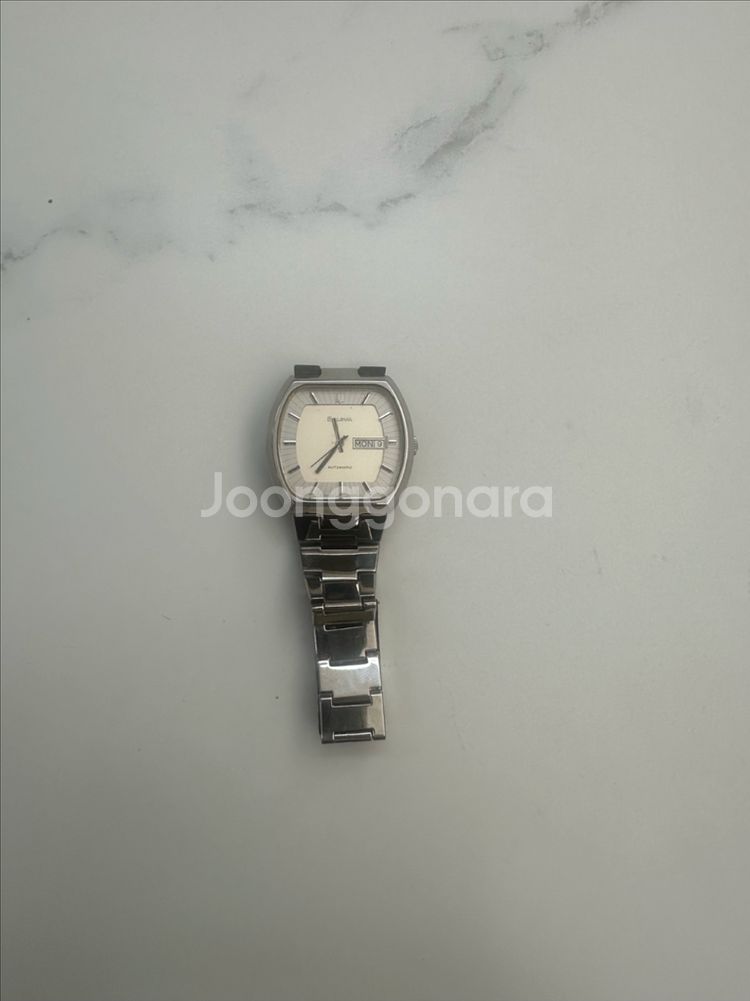 스위스 Bulova 17 JEWELS 빈티지 자동 시계--0