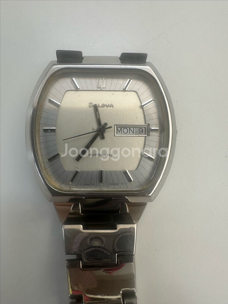 스위스 Bulova 17 JEWELS 빈티지 자동 시계--1