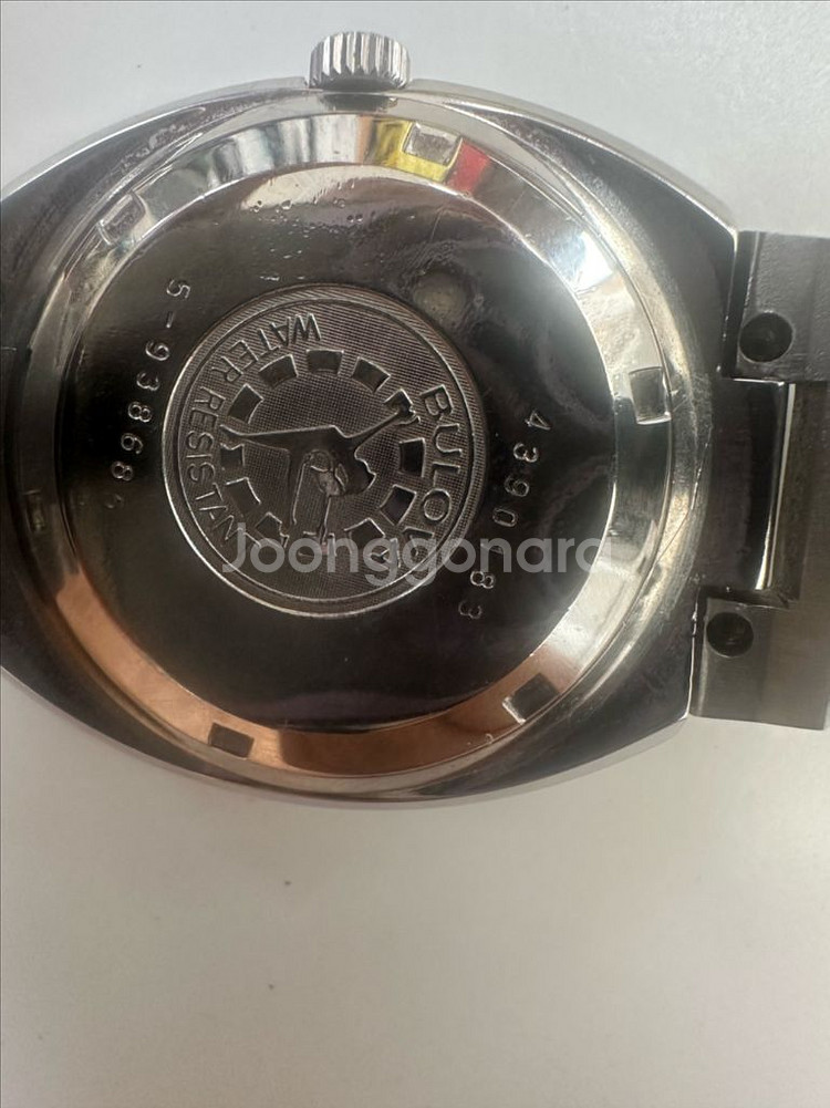 스위스 Bulova 17 JEWELS 빈티지 자동 시계--8
