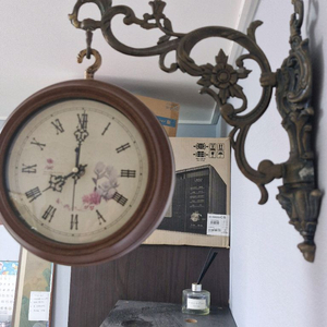 옛날양면벽시계