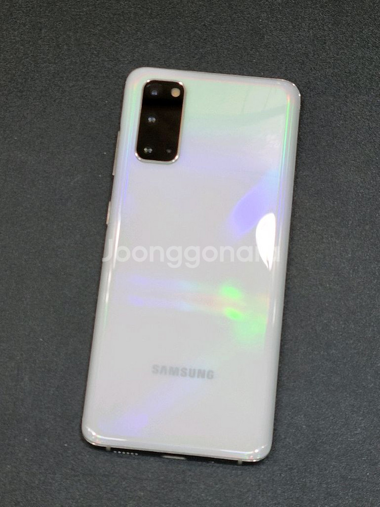 갤럭시S20 5G 128GB 화이트 컨디션 좋음--0