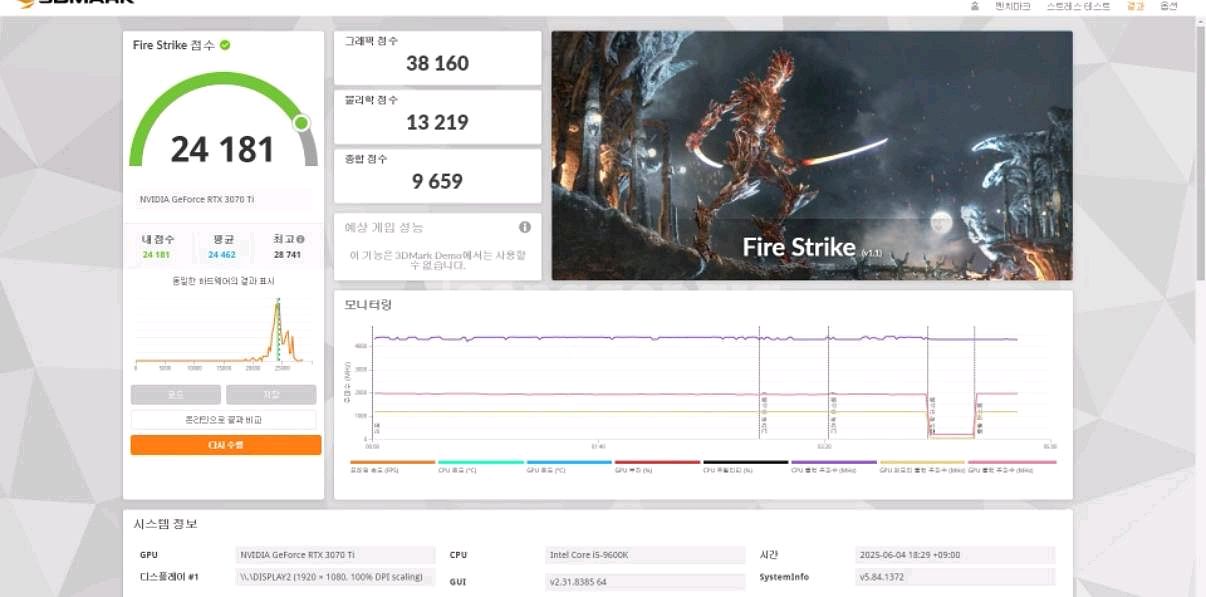 MSI RTX 3070 Ti 슈프림 그래픽카드--5