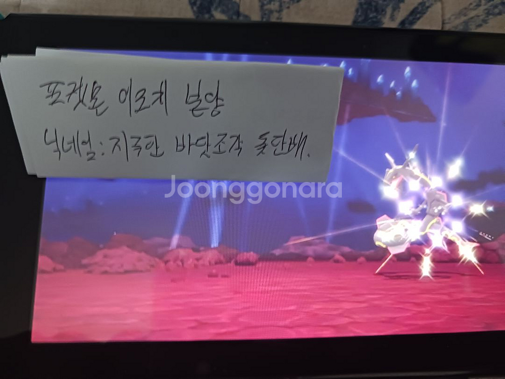 포켓몬분양 이로치 전설 에딧x 인증가능--5