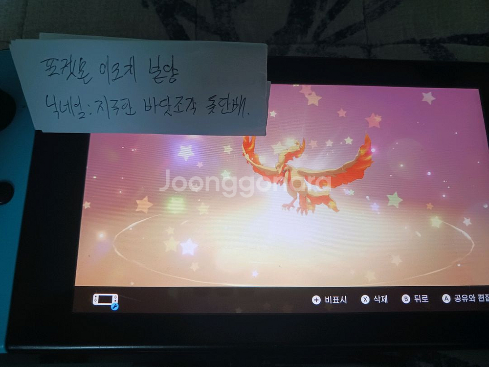 포켓몬분양 이로치 전설 에딧x 인증가능--8