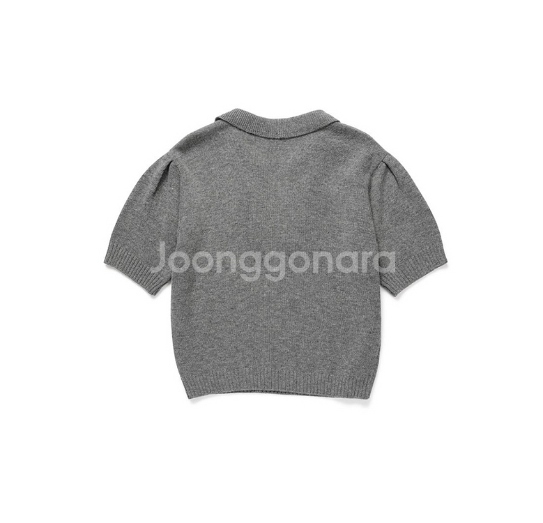 위드아웃썸머 Vanilla frill knit--4