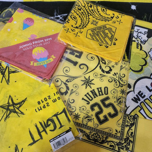 2pm준호 이준호 투어굿즈 반다나 일괄