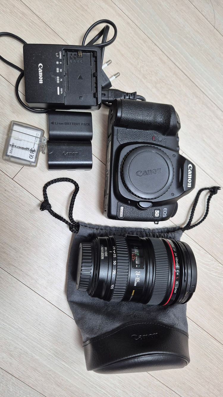 캐논 오두막(5d mark 2) 풀셋 판매합니다. 이미지