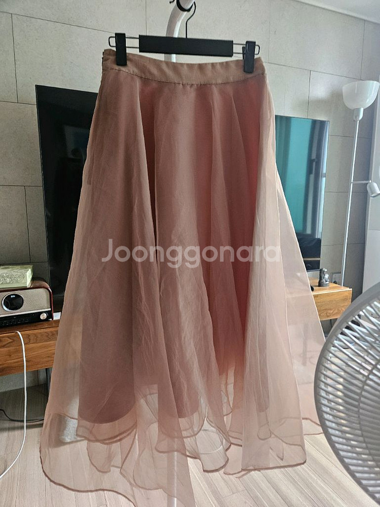 라벨르블랑 벨라 오간자 스커트--3