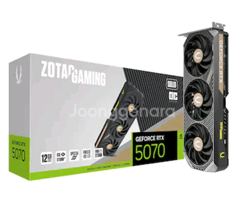 ZOTAC 5070 SOLID OC 미개봉 새상품--0