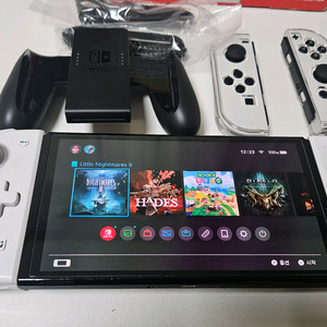 닌텐도스위치oled+8bitdo패드+모바hd6패드