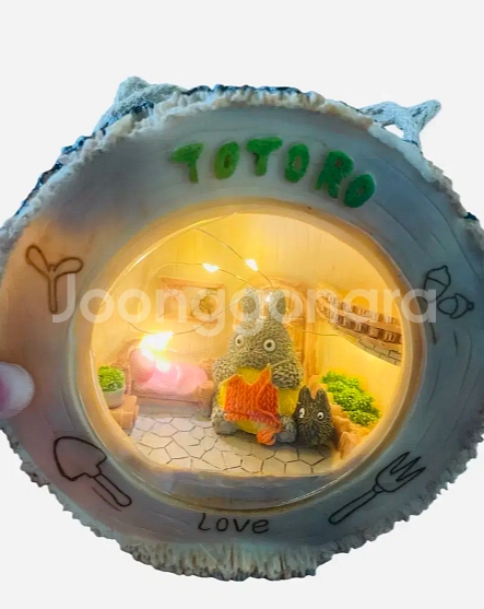 토토로 동나무 무드등--0