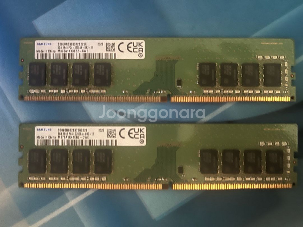 삼성전자 DDR4-3200 (8GB)*2개 16GB--0