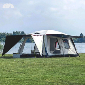 초대형텐트 베이지 & 블랙 9~11인용