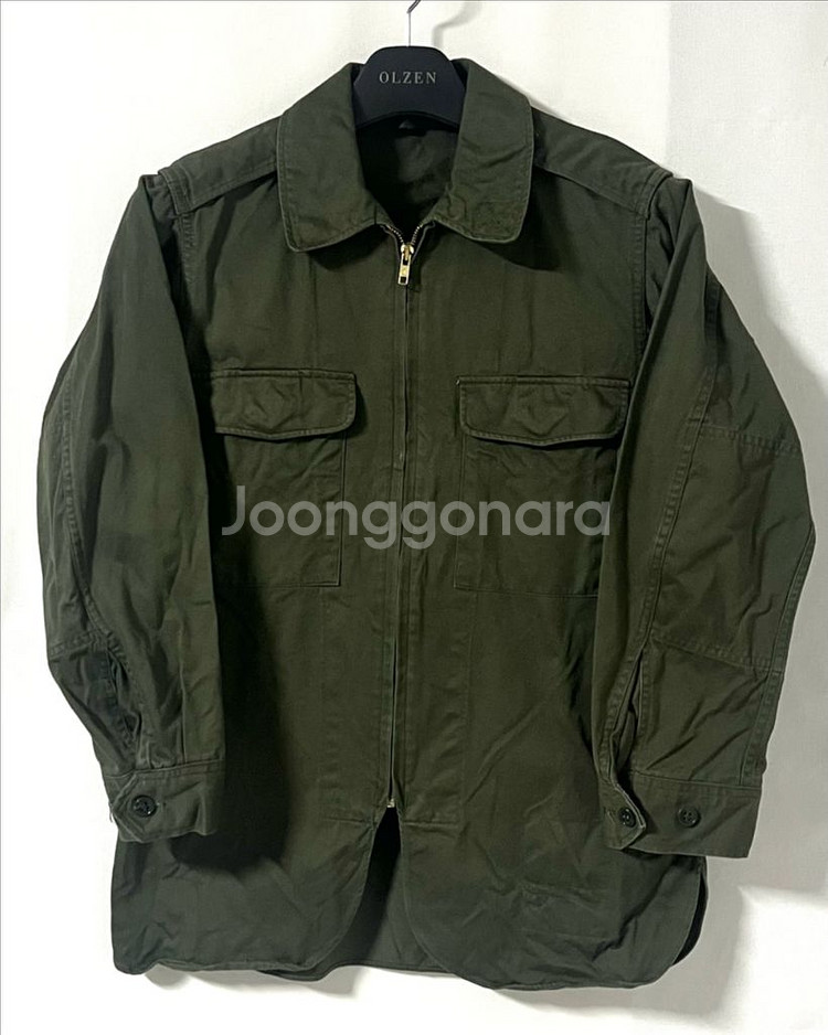 90s 일본 군용 작업복 자켓--3