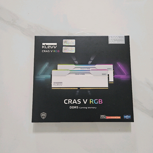 에센코어 ddr5 6000 cras v 화이트 램!~
