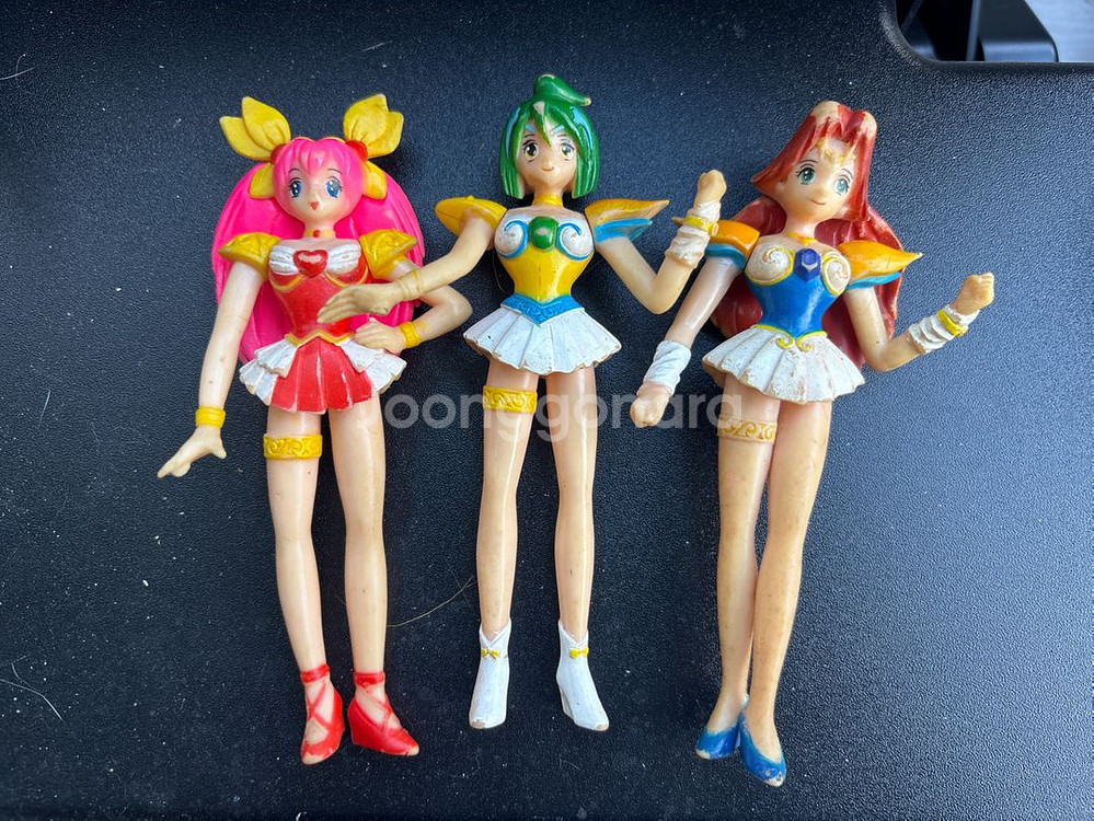 웨딩피치 피규어 고전 3개--0