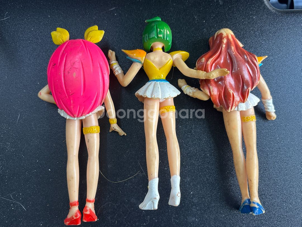 웨딩피치 피규어 고전 3개--1