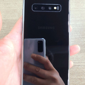갤럭시 S10플러스512G 자급제 무잔상 액정무기스 깨