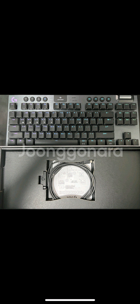 로지텍 G915X TKL 리니어 키보드--2