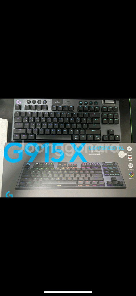 로지텍 G915X TKL 리니어 키보드--0